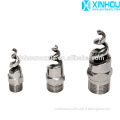 Stainless steel industrial cleaning pollution control spiral spray nozzle